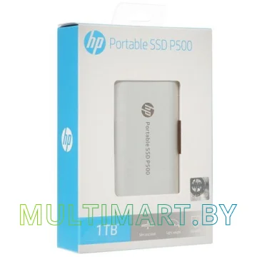 Внешний накопитель HP P500 1TB 1F5P7AA (серебристый) картинка 7